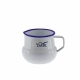 Falcon Creamer 10cm 500ml White & Blue