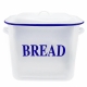 Falcon Bread Bin 29cm White & Blue