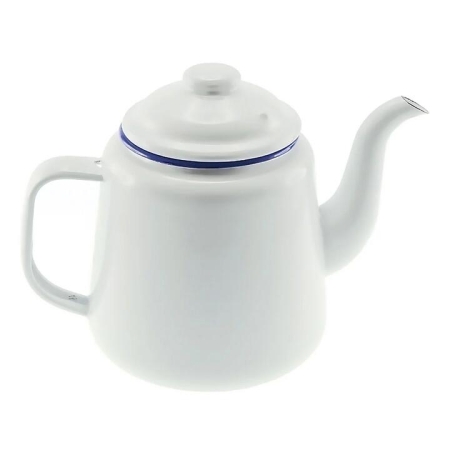 Falcon Teapot 1.5L White & Blue