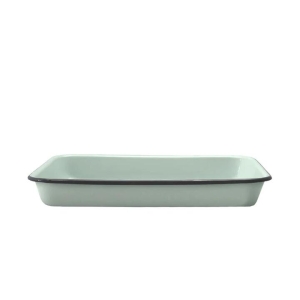 Falcon Baking Tray 24cm Duck Egg Blue & Grey