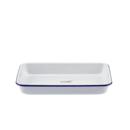 Falcon Baking Tray 24cm White & Blue
