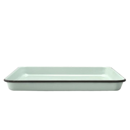 Falcon Baking Tray 31cm Duck Egg Blue & Grey