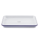 Falcon Baking Tray 31cm White & Blue