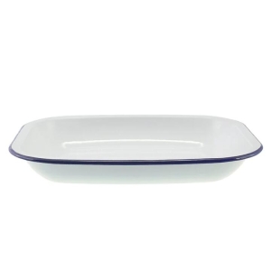 Falcon Mini Roaster 26cm White & Blue