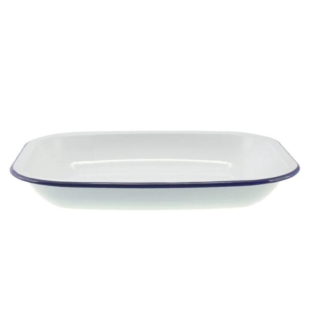 Falcon Mini Roaster 26cm White & Blue