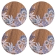 Ladelle Mossman Set Of 4 Coasters