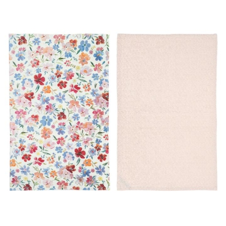 Ladelle Camille Set Of 2 Kitchen Towels