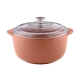 OvenBake Round Casserole Dish Terracotta
