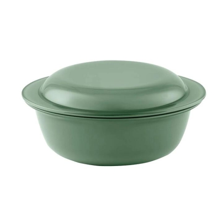 OvenBake Pure Round Casserole Dish 3L Olive