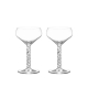 Orrefors Set Of 2 Carat Coupe Glasses 250ml