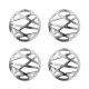 Orrefors City Set Of 4 Coasters