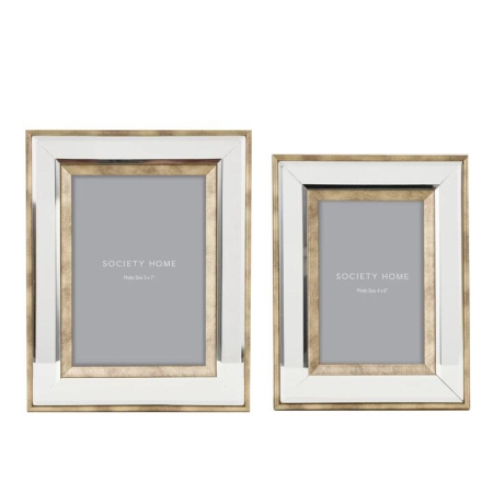 Society Home Amelia Mirror Photo Frame-4x6 inch
