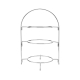 Artesa Three Tier Serving Stand Silver