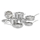 Cuisinart 12 Piece MultiClad Pro Triple Ply Stainless Steel Cookware Set