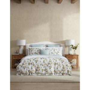 Private Collection Acacia Quilt Cover Set White-Super King
