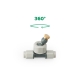 Direct a fine cooling mist exactly where it is needed with the Hoselink Misting System In-line Directional Head. The adjustable head installs along a compatible misting hose and can be aimed toward an outdoor seating area