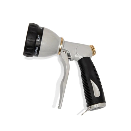Handle a wide range of garden watering and cleaning tasks with the Hoselink 7-Function Spray Gun. Select from seven spray patterns to suit delicate plants