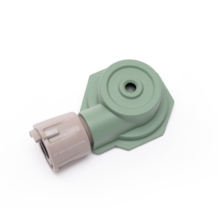 Water lawns and garden areas evenly with the Hoselink Classic Round Sprinkler. Its all-metal body is weighted for stability