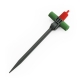 Add targeted low-level watering to a Hoselink Mini Sprinkler Kit with the Angled Drip Nozzle. This individual irrigation component directs water at an angle towards the base of plants