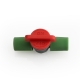 Adjust or shut off water to an individual branch of a Hoselink Mini Sprinkler Kit with the Flow Control Valve. This component installs within the polypipe irrigation layout