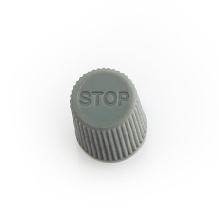 Finish or temporarily seal a Hoselink Mini Sprinkler Kit polypipe run with this replacement End Cap. Component 5650-9 is designed for the Hoselink micro-irrigation system and helps close the end of a polypipe line so water is directed through the connected drippers or spray nozzles. Keep one as a spare when modifying