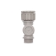 Reduce hose kinks and strain at the outdoor tap with the Hoselink Angled Tap Protector. The 90-degree-style adapter redirects the hose connection down and away from the tap