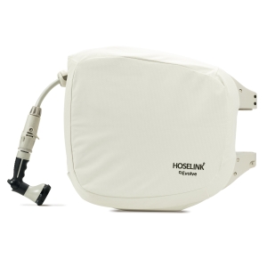 Shield a beige Hoselink Evolve Retractable Hose Reel from dust