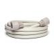 Extend the distance between an outdoor tap and a Hoselink retractable hose reel with the beige Leader Hose Extension. Supplied pre-fitted for quick installation