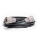 Extend the reach between a tap and Hoselink hose reel or watering setup with the charcoal Leader Hose Extension. The short fitted hose provides additional connection length where the existing leader hose does not comfortably reach the tap