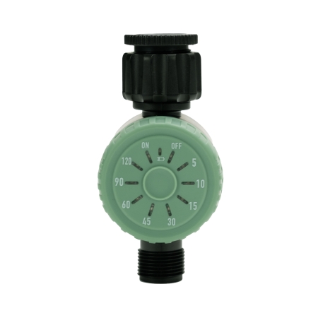 Control a single watering session without programming a schedule using the Hoselink Easy One Touch Manual Timer. Attach it to the tap
