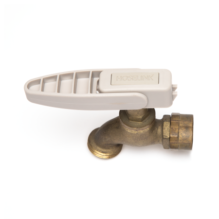 Make a stiff outdoor tap easier to operate with the Hoselink Easy Tap Turner. Designed to fit standard T-shaped tap handles