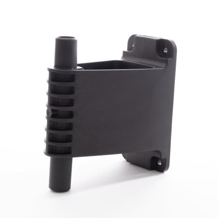 Replace the main wall bracket on a compatible Hoselink Evolve Retractable Hose Reel with this genuine Evolve component. The bracket supports the reel and allows it to pivot as the hose is pulled around the garden. It must be fixed to a structurally suitable wall using correctly rated hardware. This listing is for the bracket only and does not include the reel