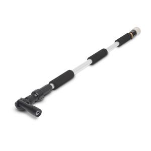 Flush leaves and loose debris from gutters while staying on the ground with the Hoselink Long-reach Pivot Gutter Cleaner. The extended wand improves reach to roof edges