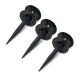 Guide a garden hose around corners and protect plants with the Hoselink Ground Hose Guide Set. The three stakes can be positioned along garden-bed edges