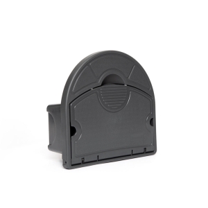 Keep a loose garden hose coiled neatly and off the ground with the Hoselink Handy Hose Hanger. The wall-mounted hanger provides a simple storage point that helps reduce tangles