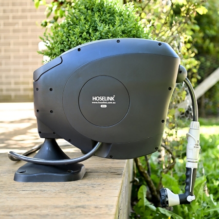 Arrange professional installation of an eligible Hoselink retractable hose reel with this installation service item. The service covers the agreed standard mounting work within the available service area