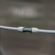 Join two straight lengths of Hoselink misting tube with the Misting System I Joint. The inline connector is useful for repairing a cut line
