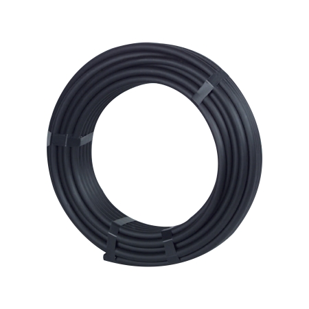 Build the main supply line for a garden irrigation system with this 25m roll of 13mm Poly Pipe. The pipe carries water from the tap connection through beds and landscaped areas