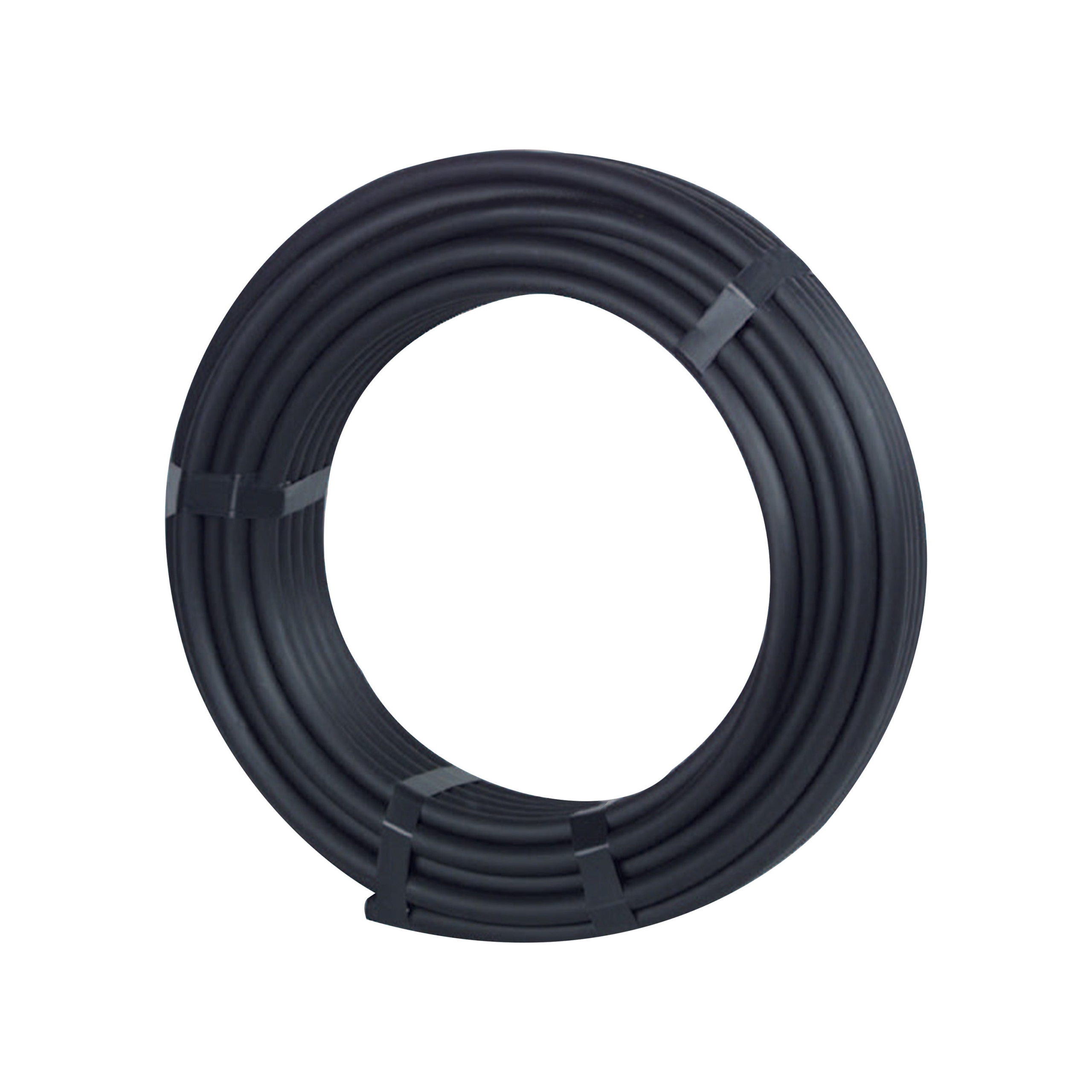 Build the main supply line for a garden irrigation system with this 25m roll of 13mm Poly Pipe. The pipe carries water from the tap connection through beds and landscaped areas
