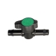 Add local flow control to a 13mm irrigation main line with the Hoselink 13mm Valve. The in-line tap allows a branch or section of poly pipe to be turned on