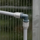 Turn a Hoselink misting line through a neat right angle with the Misting System L Joint. The elbow fitting joins two compatible tube sections