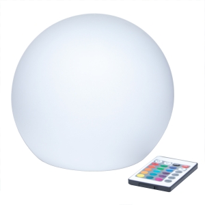 Create a colourful garden feature with the ORACLE Solar Sphere Light. The smooth globe offers multiple colour settings and charges from sunlight