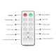 Replace a lost or damaged remote control for compatible Hoselink solar festoon-light systems L460R and L462. The remote provides access to the light modes