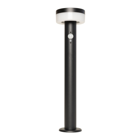 Add modern pathway lighting with the MIDNIGHT Black Stainless Steel Solar Bollard. The dark metal finish suits contemporary gardens