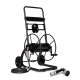 Store and transport your own garden hose with the Hoselink Metal Hose Reel Cart. The wheeled zinc-plated steel trolley provides a sturdy manual reel for moving between taps and watering areas