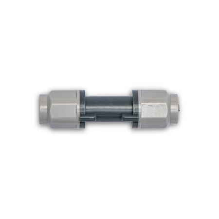 Join two straight lengths of Hoselink misting tube with the Misting System I Joint. The inline connector is useful for repairing a cut line