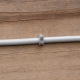 Secure Hoselink misting tube neatly along timber