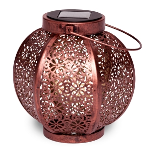 Add patterned ambient lighting to a patio
