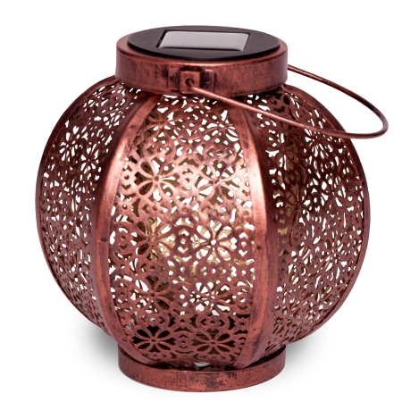 Add patterned ambient lighting to a patio