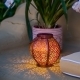 Add patterned ambient lighting to a patio